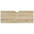 Armario lavabo baño madera ingeniería roble Sonoma 80x30x60