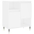 Aparador de madera contrachapada blanco 60x35x70