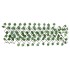 Enrejado expansible de parra artificial verde 5 uds 190x60
