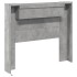 Cabecero de cama con luz LED gris hormigón 120x16,5x103,5