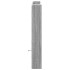 Cabecero de cama con luz LED gris Sonoma 120x16,5x103,5