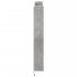 Cabecero de cama con luz LED gris hormigón 140x16,5x103,5