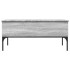 Mesa de centro madera ingeniería metal gris Sonoma