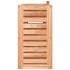 Armario con espejo madera maciza nogal 80x17x34