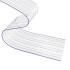 Tira de cortina para puertas PVC transparente 200x1,6 mm 25