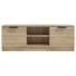 Mueble de TV madera contrachapada roble Sonoma 102x35x36,5