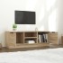 Mueble de TV madera contrachapada roble Sonoma 102x35x36,5