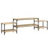 Mueble para TV madera contrachapada roble Sonoma 197x35x52