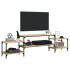 Mueble para TV madera contrachapada roble Sonoma 197x35x52
