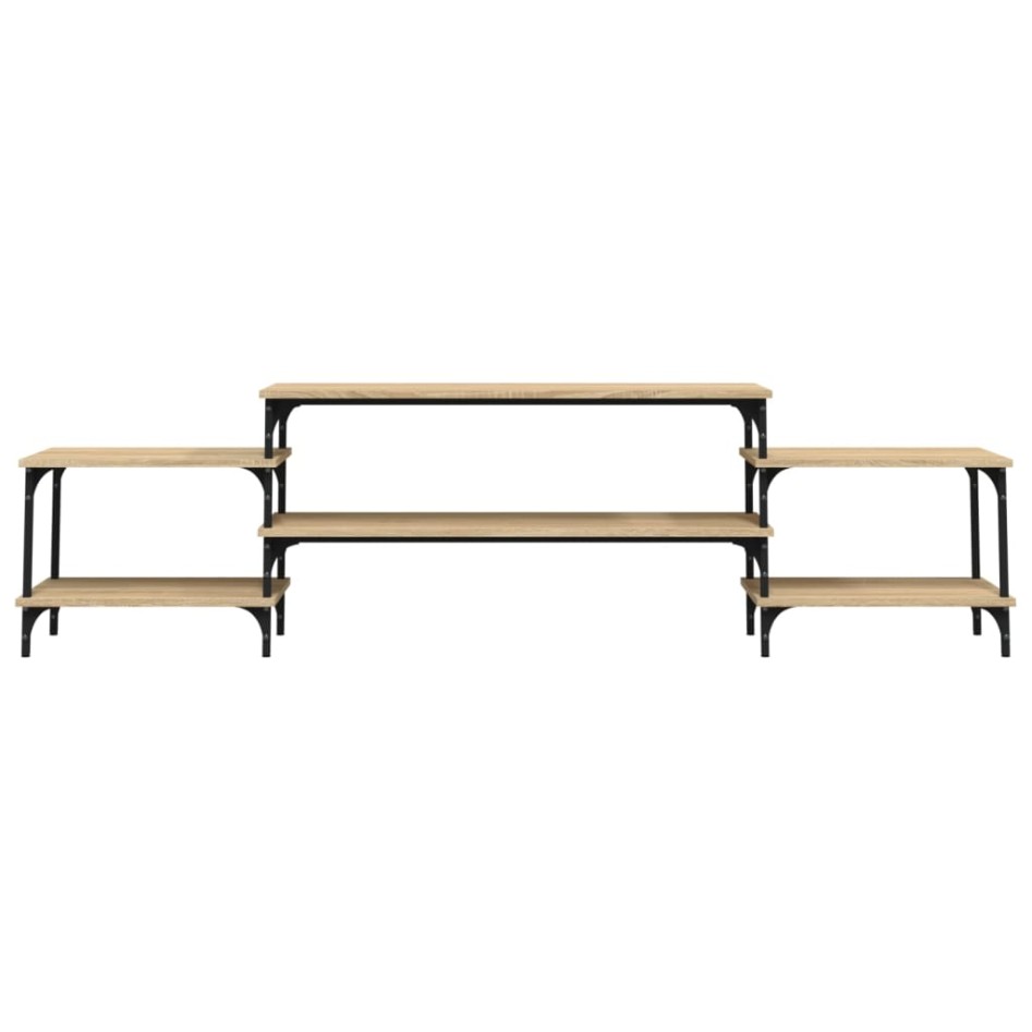 Mueble para TV madera contrachapada roble Sonoma 197x35x52