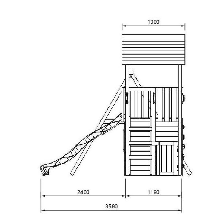 Tibidabo Parque Infantil + Columpio Doble