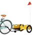 Remolque para bicicletas hierro y tela Oxford
