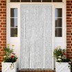 Cortina antimoscas chenilla gris 100x230 cm