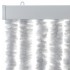 Cortina antimoscas chenilla gris 100x230