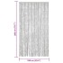 Cortina antimoscas chenilla gris 100x200