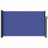 Toldo lateral retráctil azul 117x300