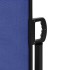 Toldo lateral retráctil azul 117x300