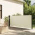 Toldo lateral retráctil crema 120x500
