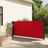Toldo lateral retráctil rojo 140x600