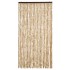 Cortina antimoscas chenilla beige 100x230