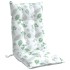 Cojines silla respaldo alto 4 uds tela Oxford estampado