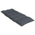 Cojines de silla respaldo alto 4 uds tela Oxford gris