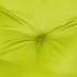 Cojines de silla respaldo alto 4 uds tela Oxford verde