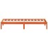 Sofá cama sin colchón madera maciza pino marrón cera 80x200