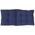 Cojines para silla respaldo bajo 4 uds tela Oxford azul