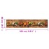 Alfombra de cocina lavable terciopelo dibujo especias 60x300
