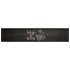 Alfombra de cocina lavable terciopelo negro taza 60x300