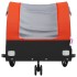 Remolque para bicicleta hierro negro y naranja 30