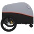 Remolque para bicicleta hierro negro y naranja 30