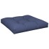 Cojines para muebles de palets 2 unidades tela azul