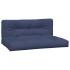 Cojines para muebles de palets 2 unidades tela azul