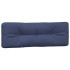 Cojines para muebles de palets 2 unidades tela azul