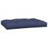 Cojines para muebles de palets 2 unidades tela azul