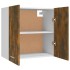 Armario colgante madera de ingeniería roble ahumado 60x31x60