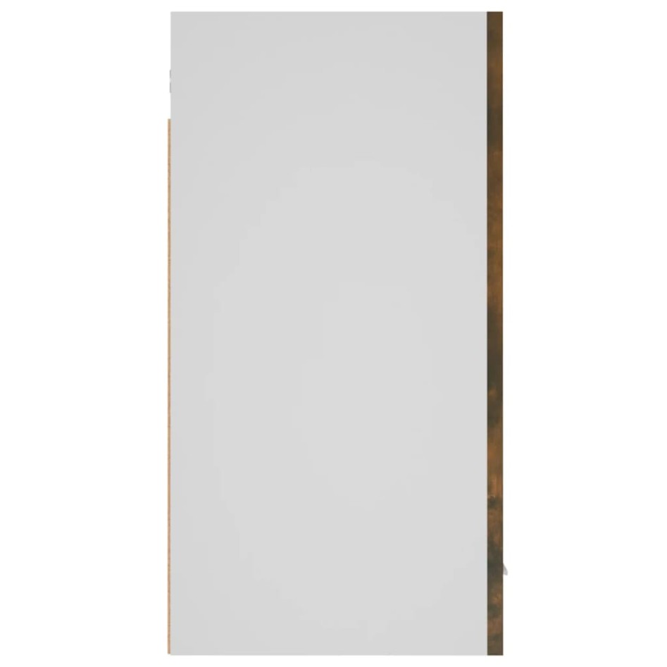 Armario colgante madera de ingeniería roble ahumado 60x31x60