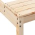 Mesa de picnic madera maciza de pino 110x134x75