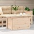 Mesa de jardín madera maciza de pino 100x50x75