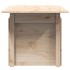 Mesa de jardín madera maciza de pino 100x50x75