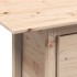 Mesa de jardín madera maciza de pino 100x50x75
