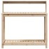 Mesa de plantación con estantes madera pino 108x50x109,5