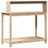 Mesa de plantación con estantes madera pino 108x50x109,5