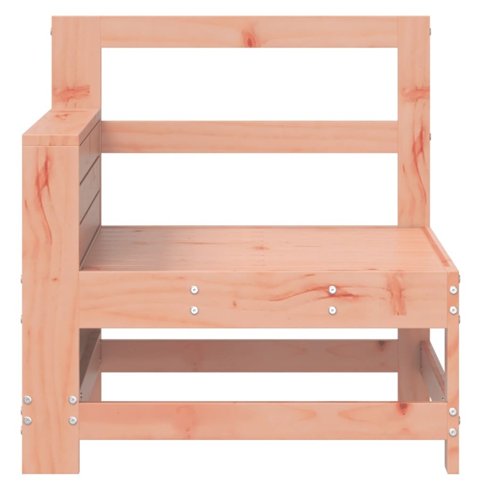 Sofá de jardín con reposabrazos madera Douglas 69x62x70,5