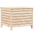Taburete de jardín madera maciza de pino 62x63,5x53,5