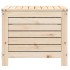 Taburete de jardín madera maciza de pino 62x63,5x53,5