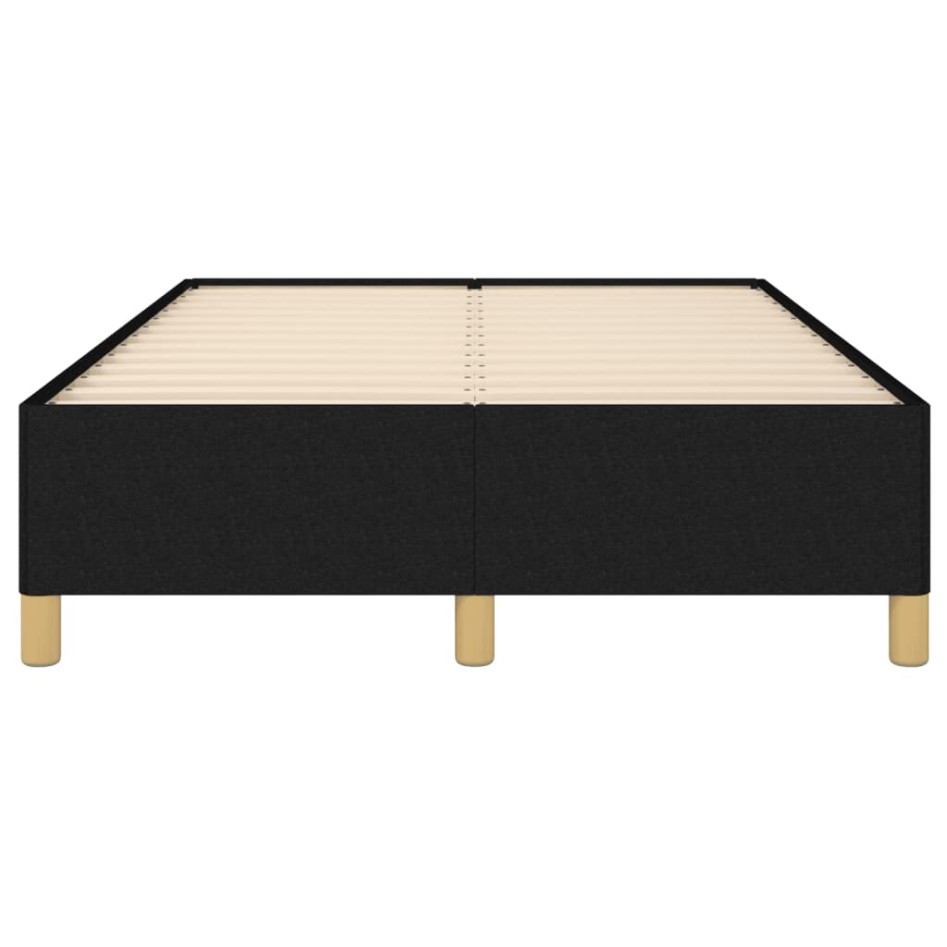 Estructura de cama de tela gris claro 120x200