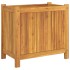 Jardinera con forro madera maciza de acacia 54x31x50